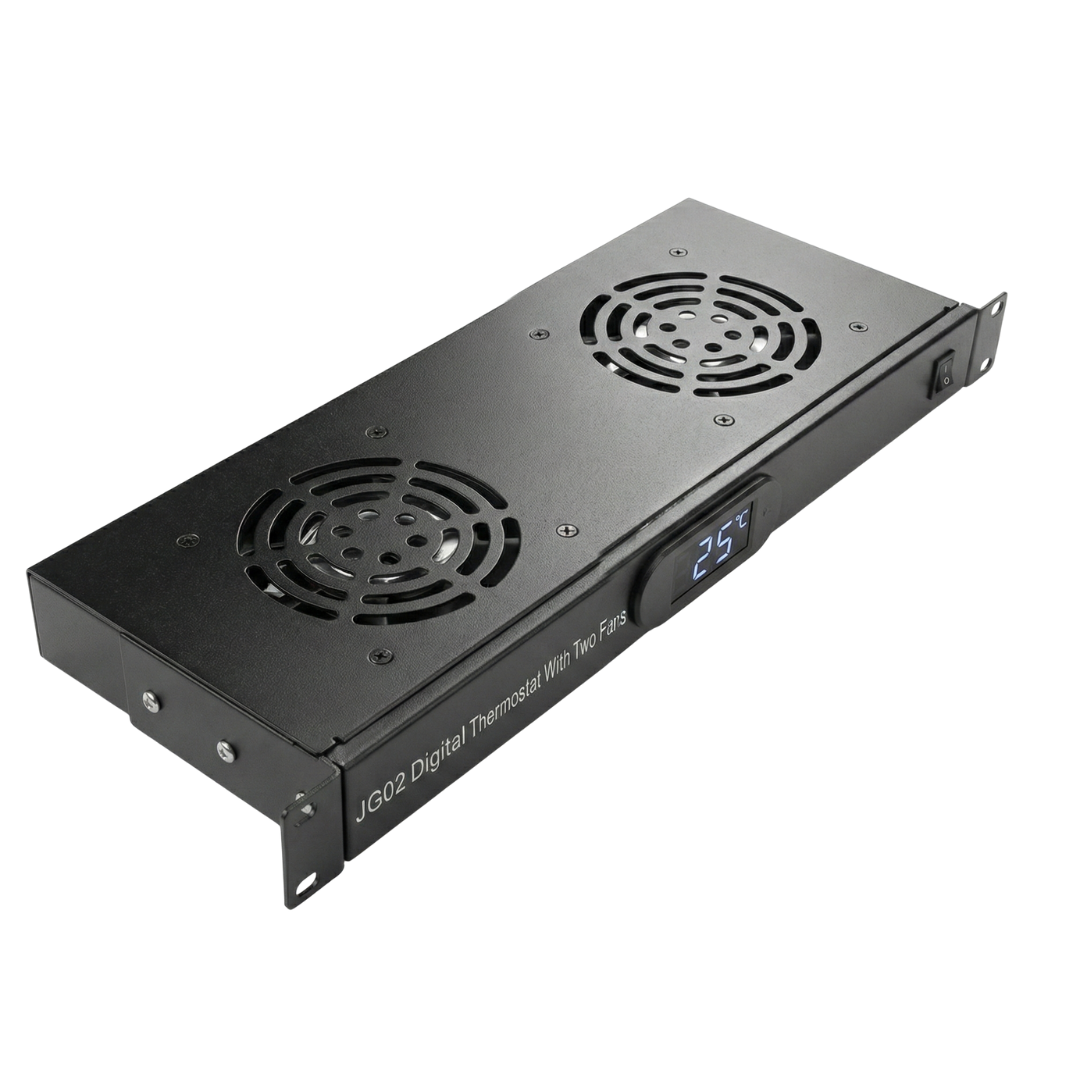 19" Fan Unit with 2 Fans