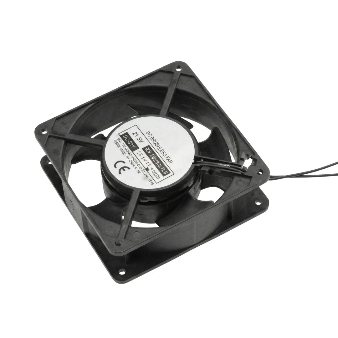 Fan For Wall Mount Cabinets with Cable